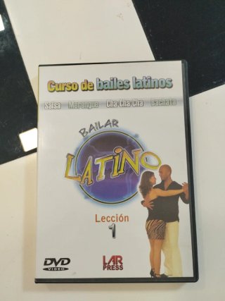 DVD Curso de Bailes Latinos Lección 1