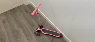 Patinete 3 Ruedas Globeer Rosa