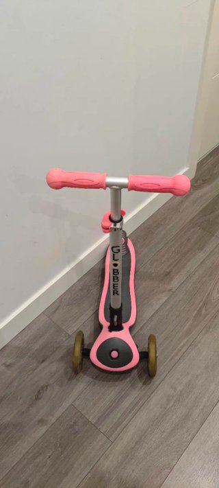 Patinete 3 Ruedas Globeer Rosa