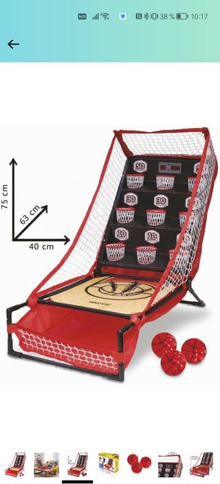 Baloncesto Electrónico Portátil Juguettos