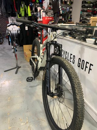 Bicicleta Scott Spark RC Team S Blanca