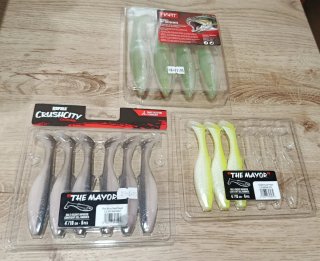 Lote 2 Packs Vinilos Rapala CrushCity The Mayor.
