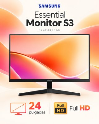 Monitor Samsung Essential S3 24 Full HD