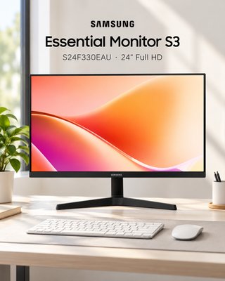 Monitor Samsung Essential S3 24 Full HD