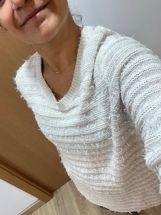 Jersey Blanco de Punto talla única