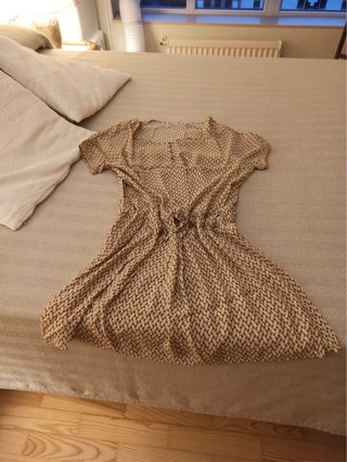 Abrigo Camel Zara - vestido camel Zara