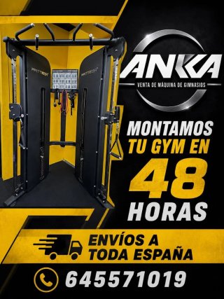 Máquinas de Gimnasio ANKA - Montaje Rápido