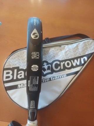 Pala de pádel black Crown máster the Game sp soft