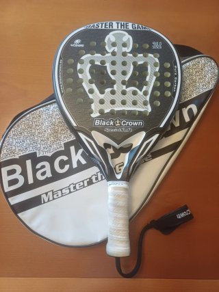 Pala de pádel black Crown máster the Game sp soft