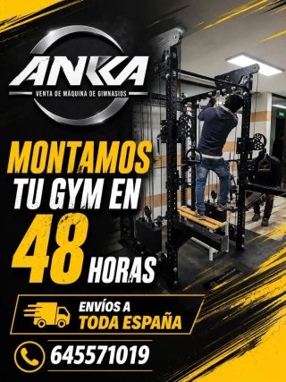 Máquinas de Gimnasio ANKA - Montaje Rápido