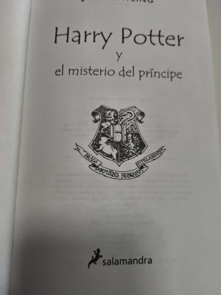 Harry Potter y el misterio del príncipe