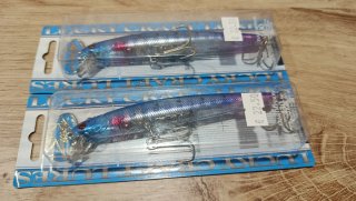 2 Señuelos Lucky Craft Flash Minnow 130