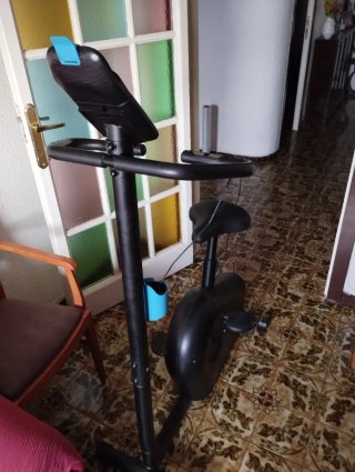Bicicleta estática DOMYOS 140