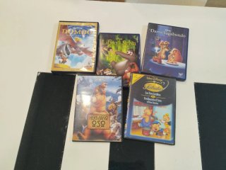 5 Películas Disney en DVD