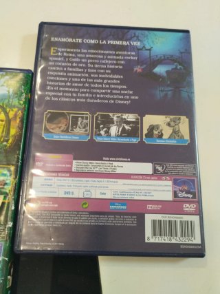 5 Películas Disney en DVD