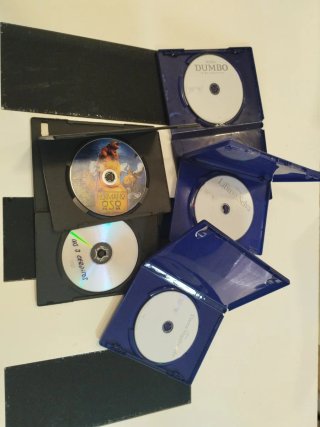 5 Películas Disney en DVD