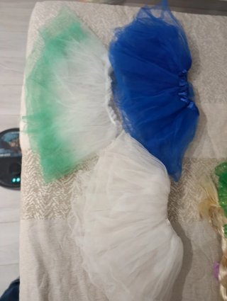 Disfraz Princesa Tutú Peluca Guantes