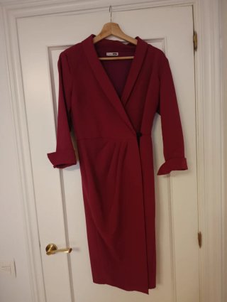 Vestido de fiesta rojo Capitana