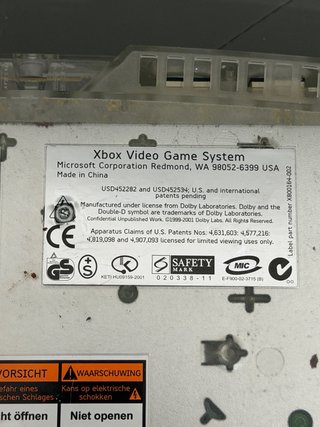 CONSOLE XBOX CRYSTAL LIMITED EDITION 10GB