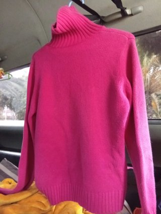 Jersey de Cuello Alto Rosa