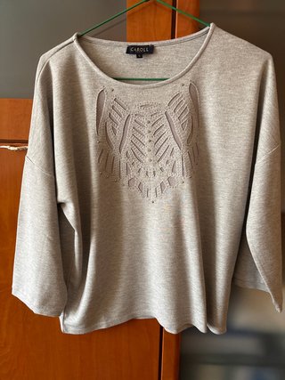 Camiseta Caroll gris talla S