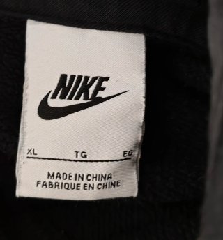 Sudadera con capucha Nike Air negra