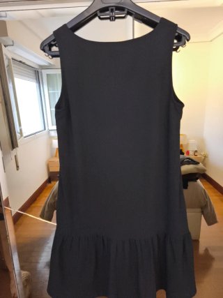 Vestido Negro Blanco