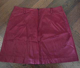 Minigonna bordeaux