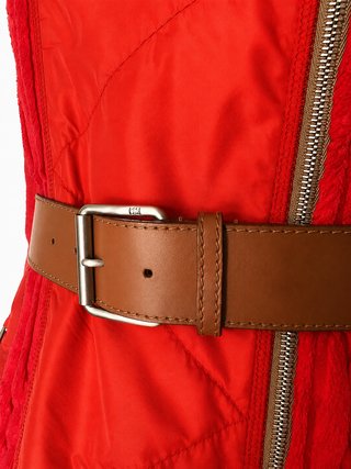 Abrigo Vintage Carolina Herrera Rojo