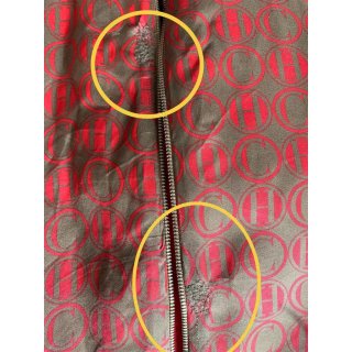 Abrigo Vintage Carolina Herrera Rojo