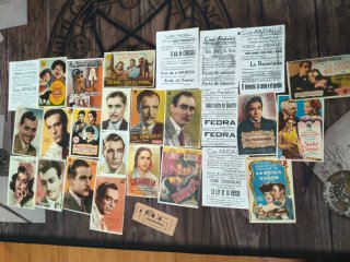 Colección de Prospectos de Cine Antiguos