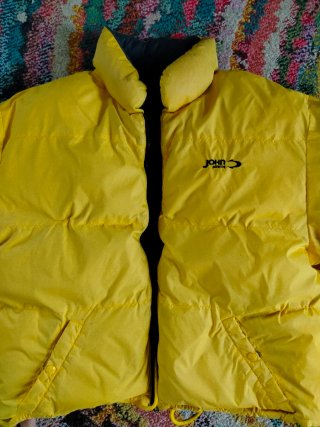 Plumífero reversible Jhon Smith azul/amarillo