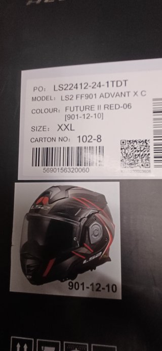 Casco LS2 FF901 Advant X Carbon Modular