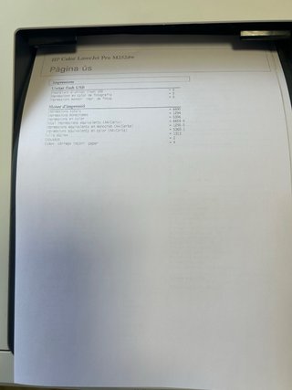 Impresora HP Color LaserJet Pro M252dw