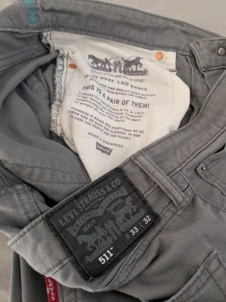 Vaqueros Levi's 511 Commuter