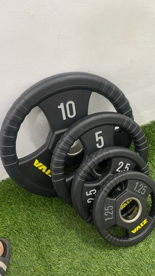 Discos de pesas gimnasio 50mm.