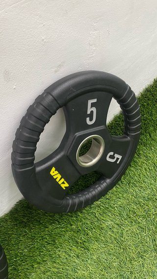 Discos de pesas gimnasio 50mm.