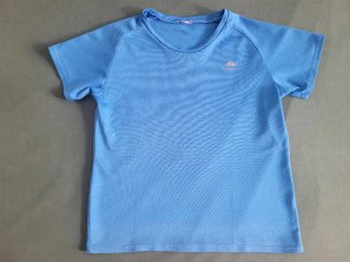 Camiseta azul niño montaña Quechua 7-8 años