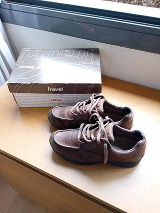 Zapatos Chiruca Travel Piel Marrón Gore-Tex