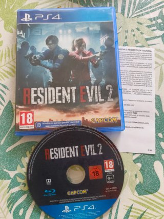 Resident Evil 2 (PS4) pal España completo ps4