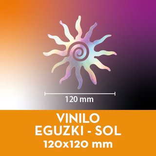 Vinilo Decorativo Sol EGUZKI 120mm