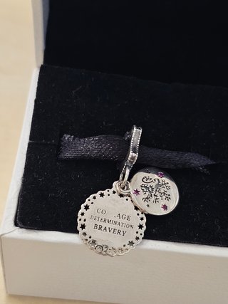 Charm Pandora Harry Potter Gryffindor Plata