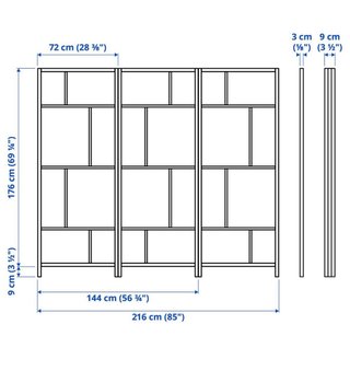 Biombo Decorativo Ikea