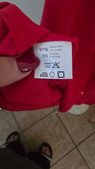 Camicia rossa da donna