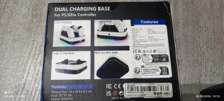 Base Carga Dual para PS5/Elite Controller