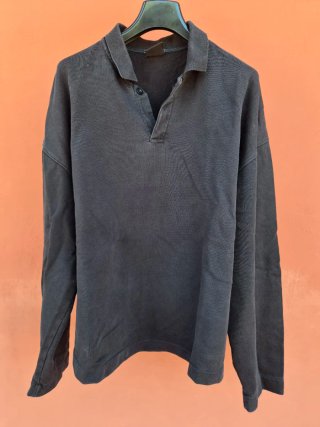 Polo Zara manica lunga nero