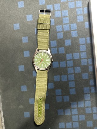 Reloj Estilo Militar Verde