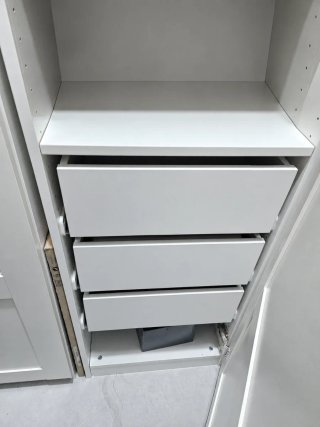 Módulos Pax Ikea Madera Blanca