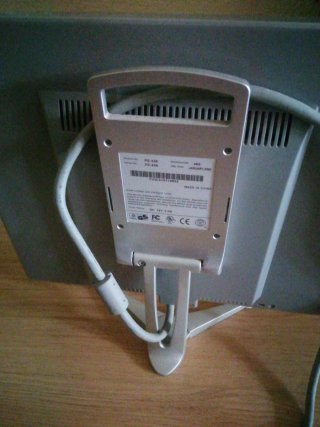 Pantalla Apple Plata Ordenador Antiguo