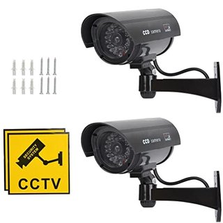 Set de 2 Cámaras de Vigilancia Simuladas